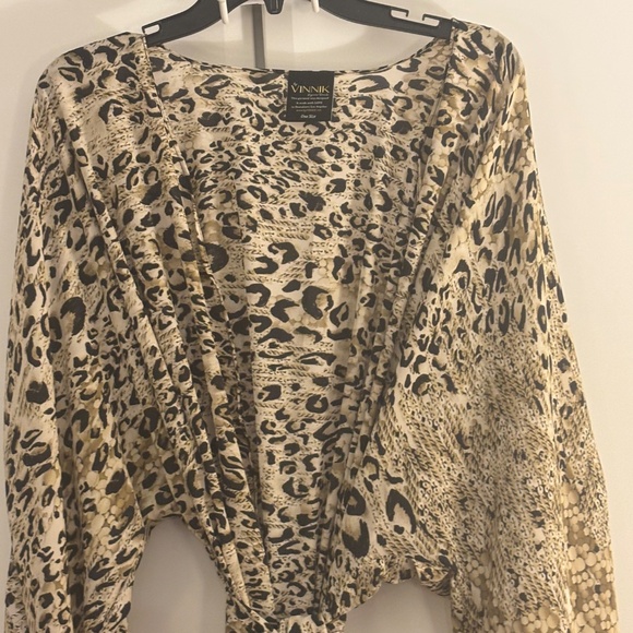 By vinnik down stage duster leopard pebble beach - Picture 5 of 10